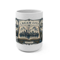 Cream City Open Book — Milwaukee Bookplate Mug