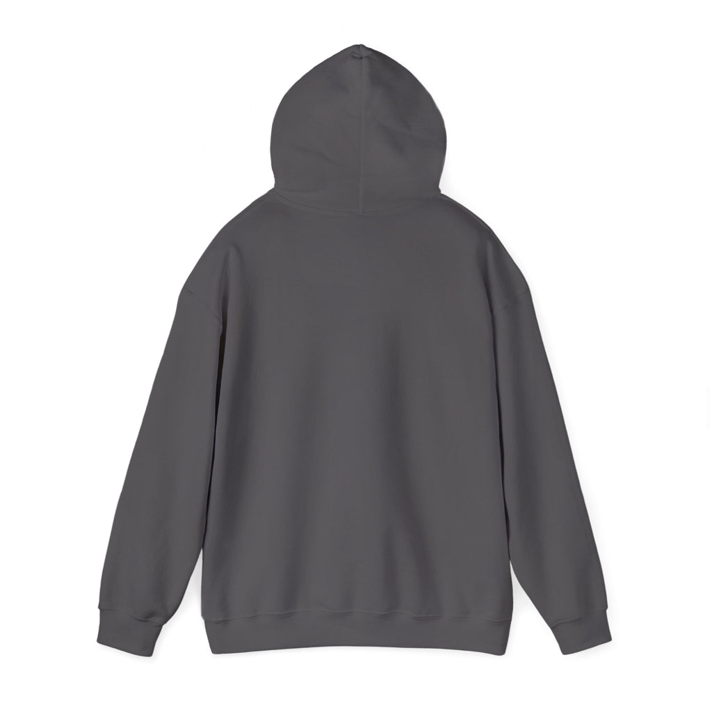 Hooded sweatshirt printed with an open book, a misty cliffside castle, candlelight and 'Currently Haunted by a Cliffhanger' (alternate view 11)