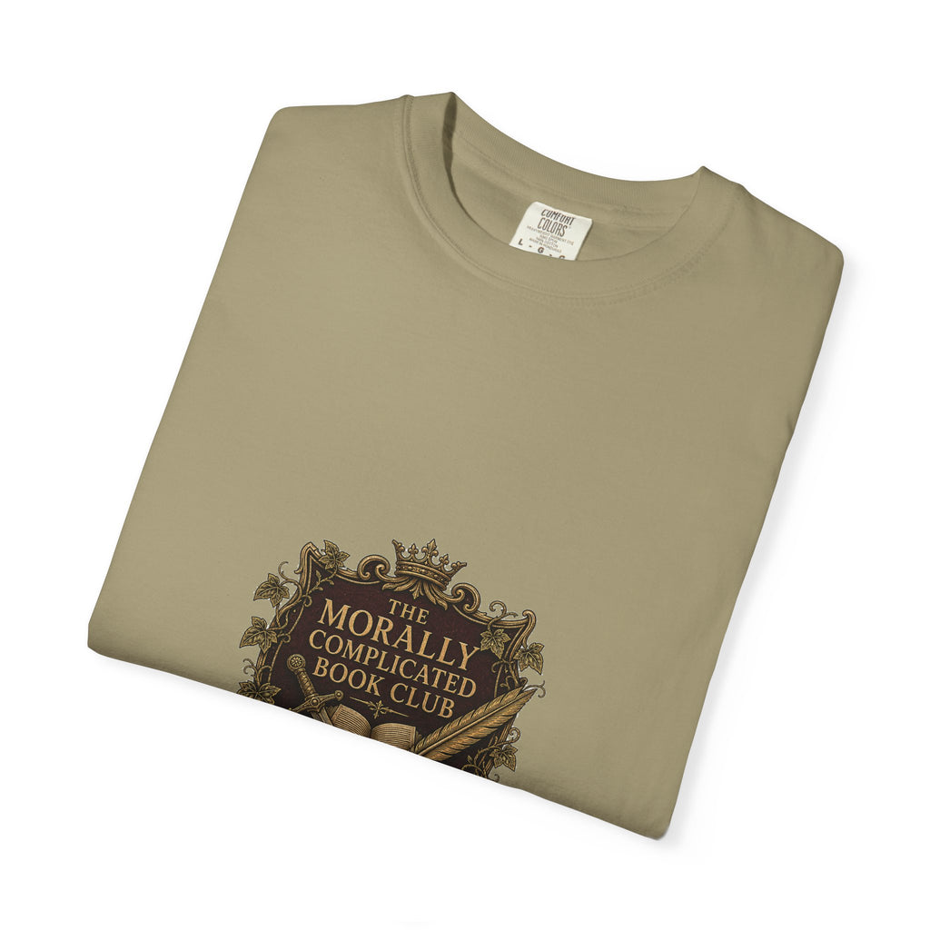 The Morally Complicated Book Club Comfort Colors Tee — Reader Shirt
