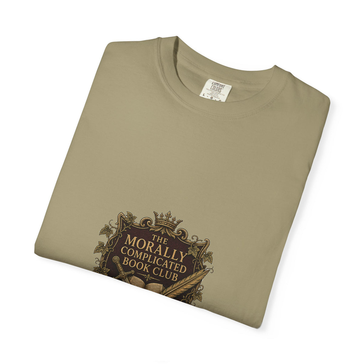 The Morally Complicated Book Club Comfort Colors Tee — Reader Shirt