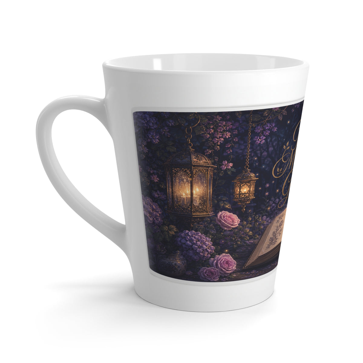 Poet's Midnight Garden Ceramic Mug