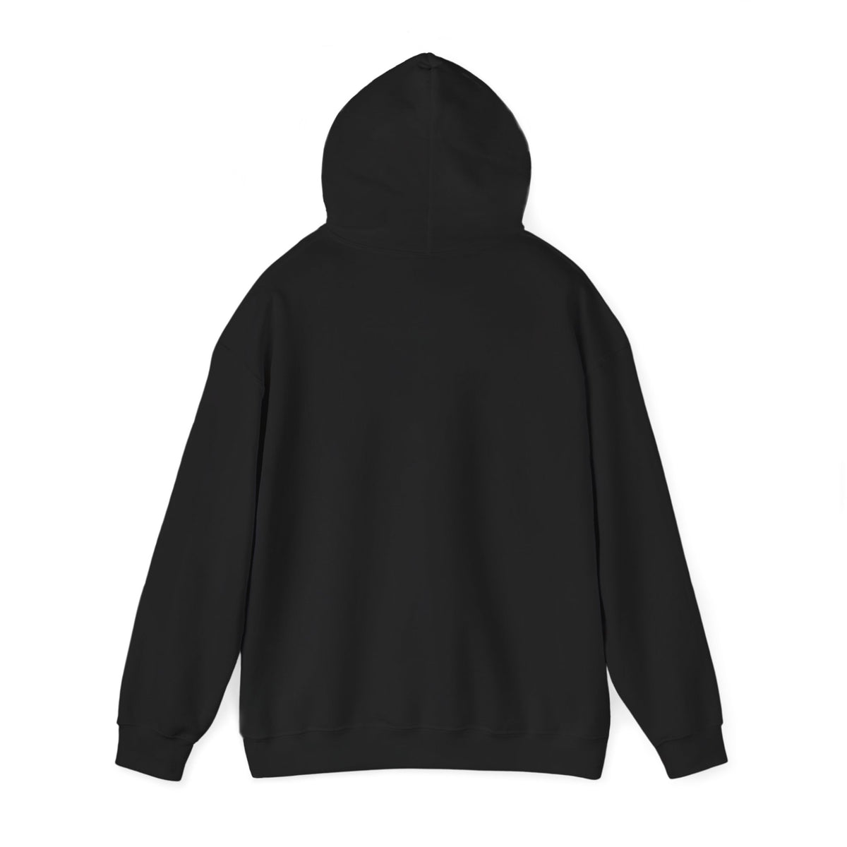Hooded sweatshirt printed with an open book, a misty cliffside castle, candlelight and 'Currently Haunted by a Cliffhanger' (alternate view 5)