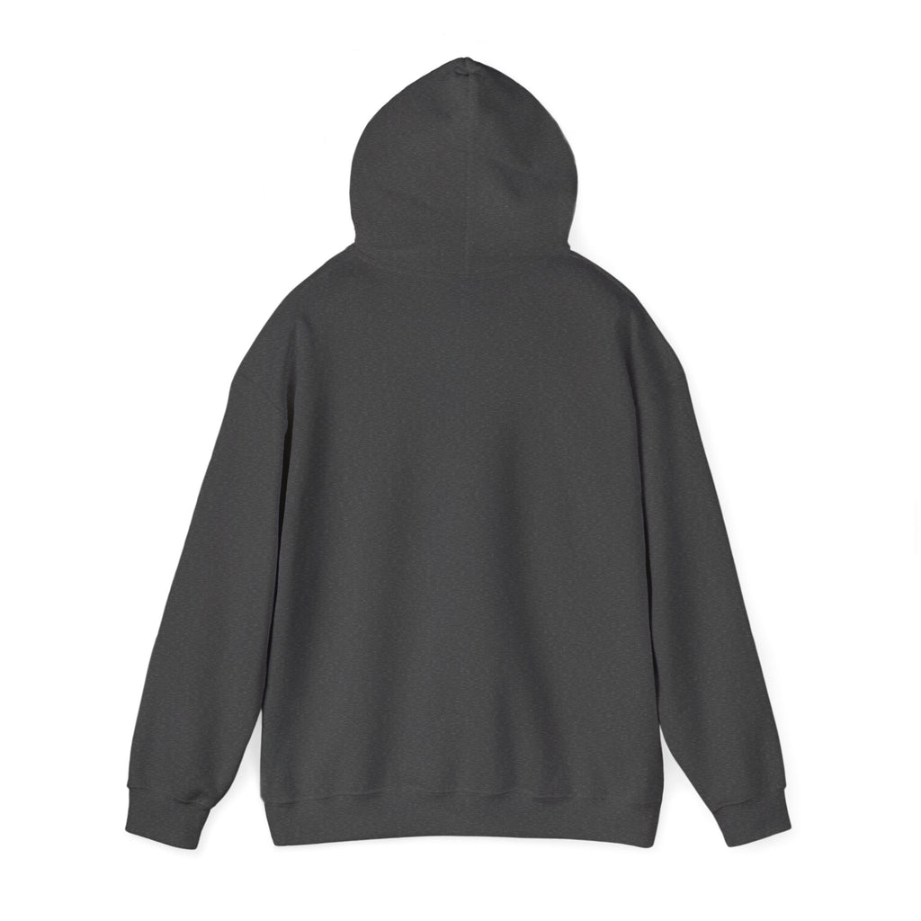 Hooded sweatshirt printed with an open book, a misty cliffside castle, candlelight and 'Currently Haunted by a Cliffhanger' (alternate view 8)