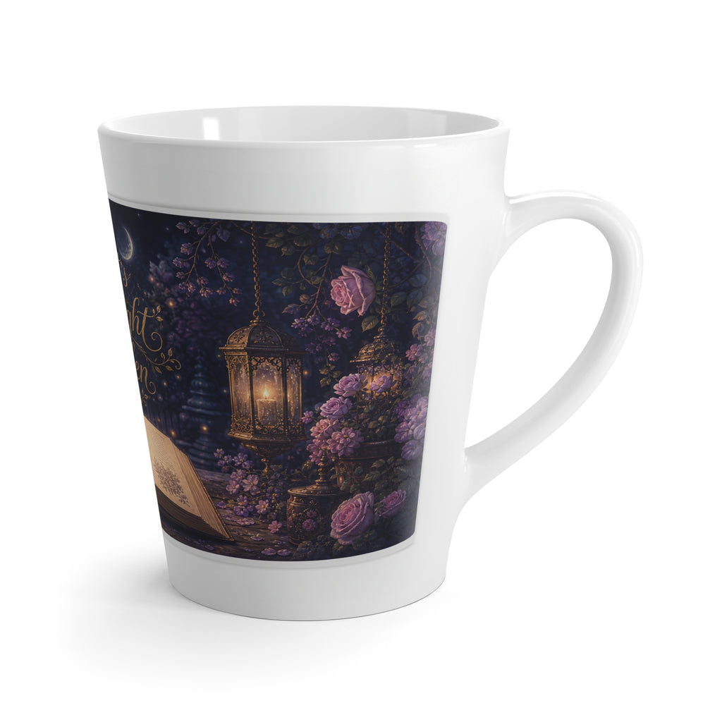 Poet's Midnight Garden Ceramic Mug