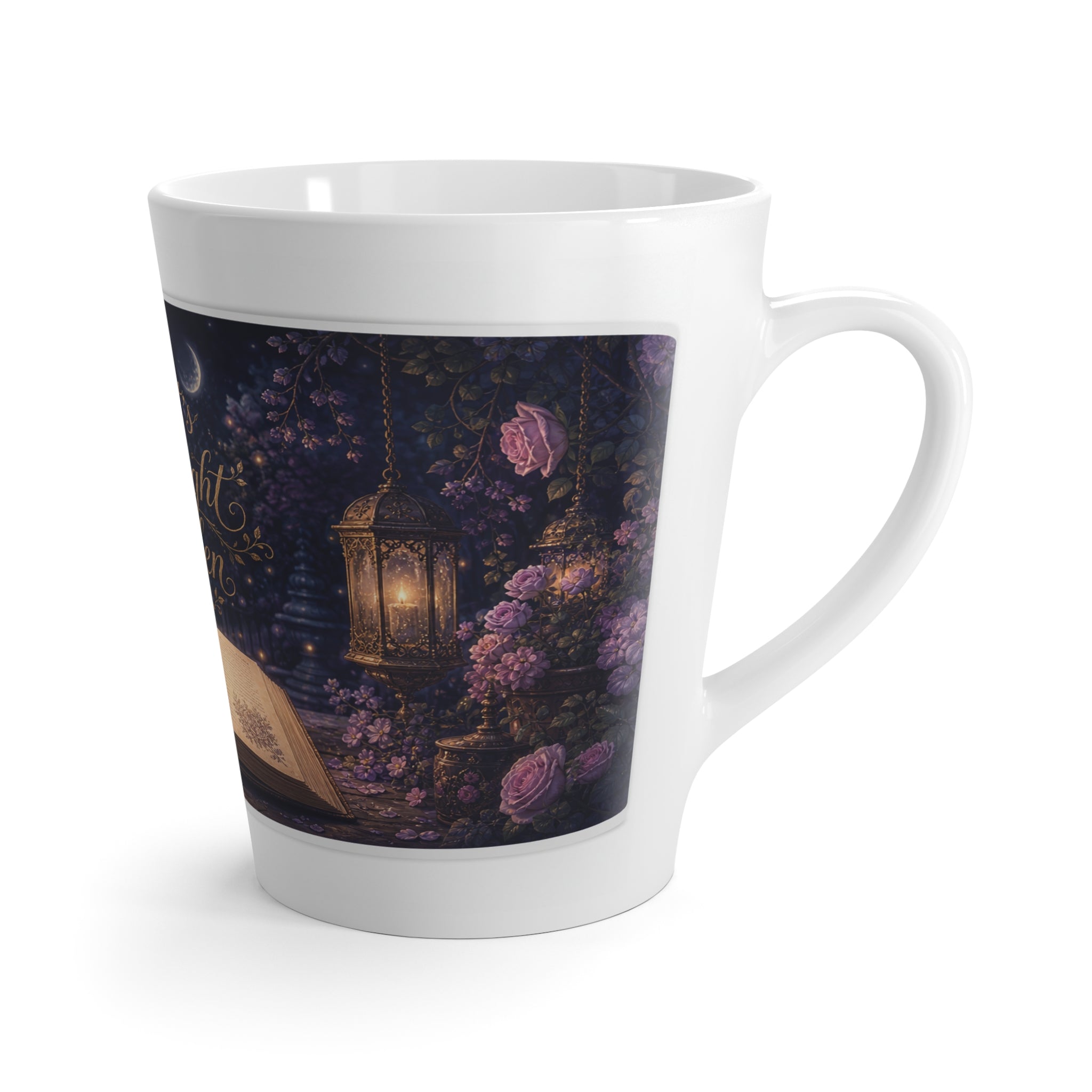 Poet's Midnight Garden Ceramic Mug