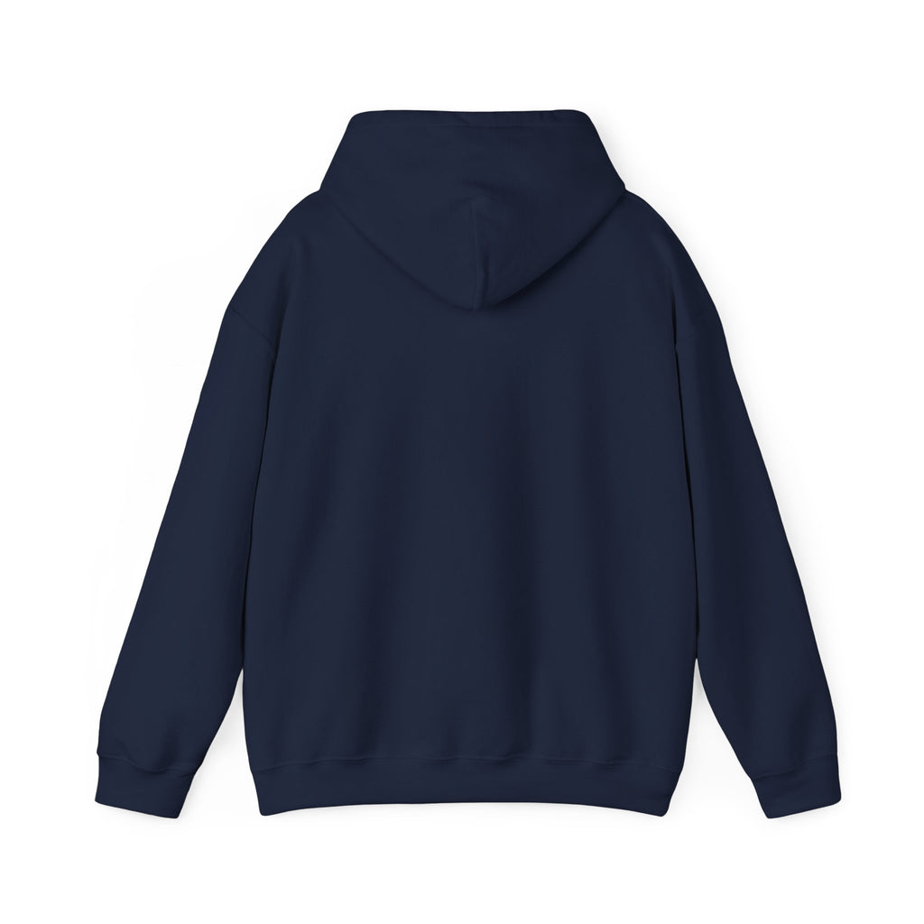 Hooded sweatshirt printed with an open book, a misty cliffside castle, candlelight and 'Currently Haunted by a Cliffhanger' (alternate view 13)