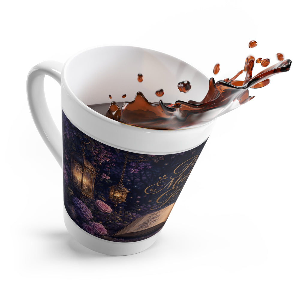 Poet's Midnight Garden Ceramic Mug